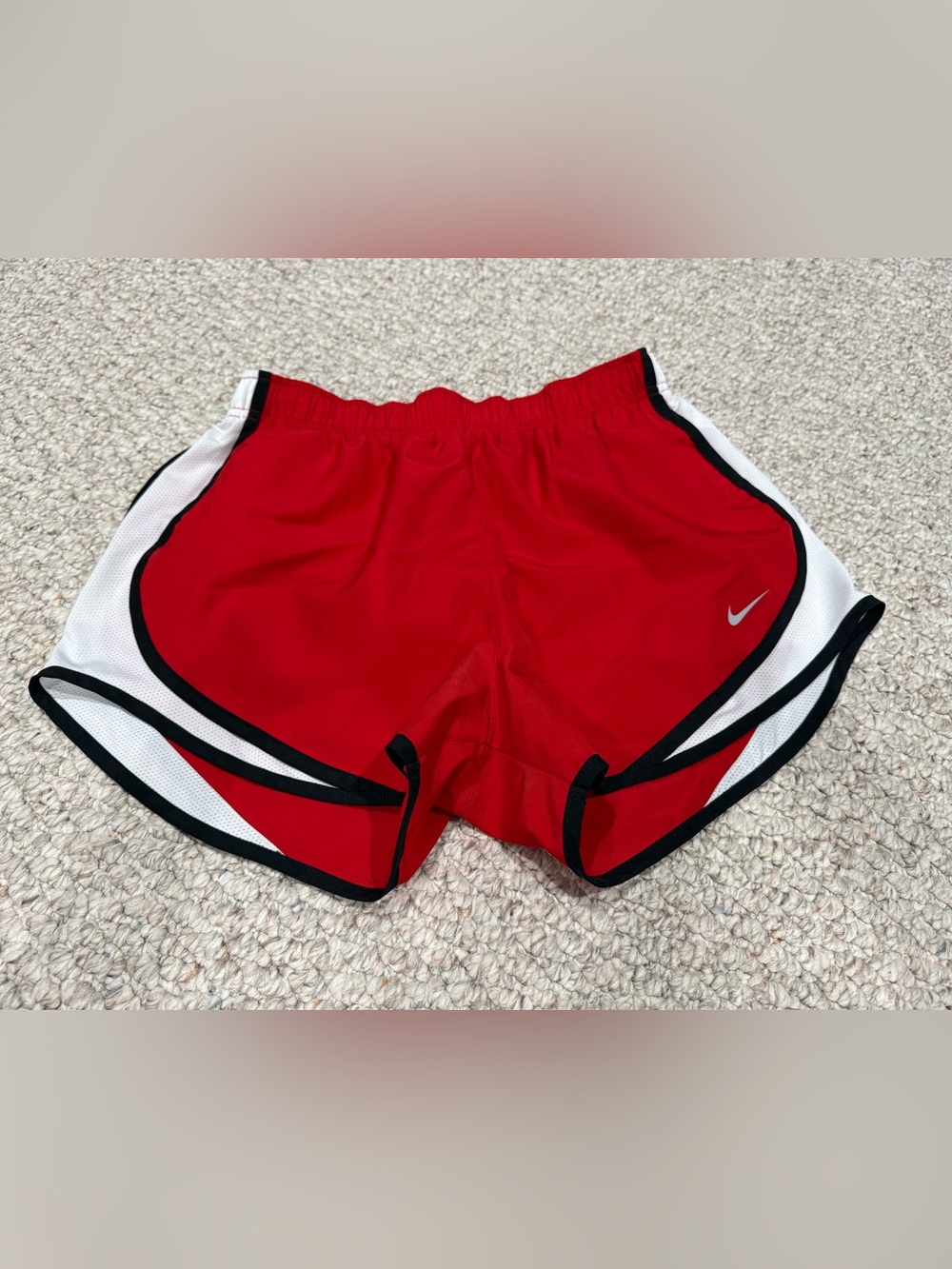 Nike Red Athletic Women's Shorts